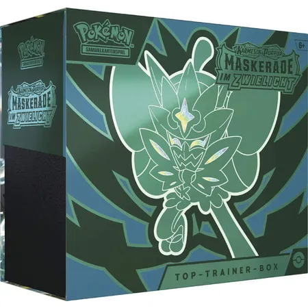 Pokemon Top-Trainer-Box Karmesin & Purpur - Maskerade im Zwielicht