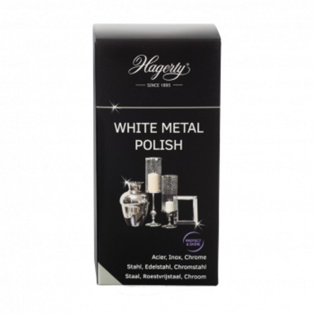 Hagerty Poets voor Staal, RVS en Chrome White Metal Polish250 ml