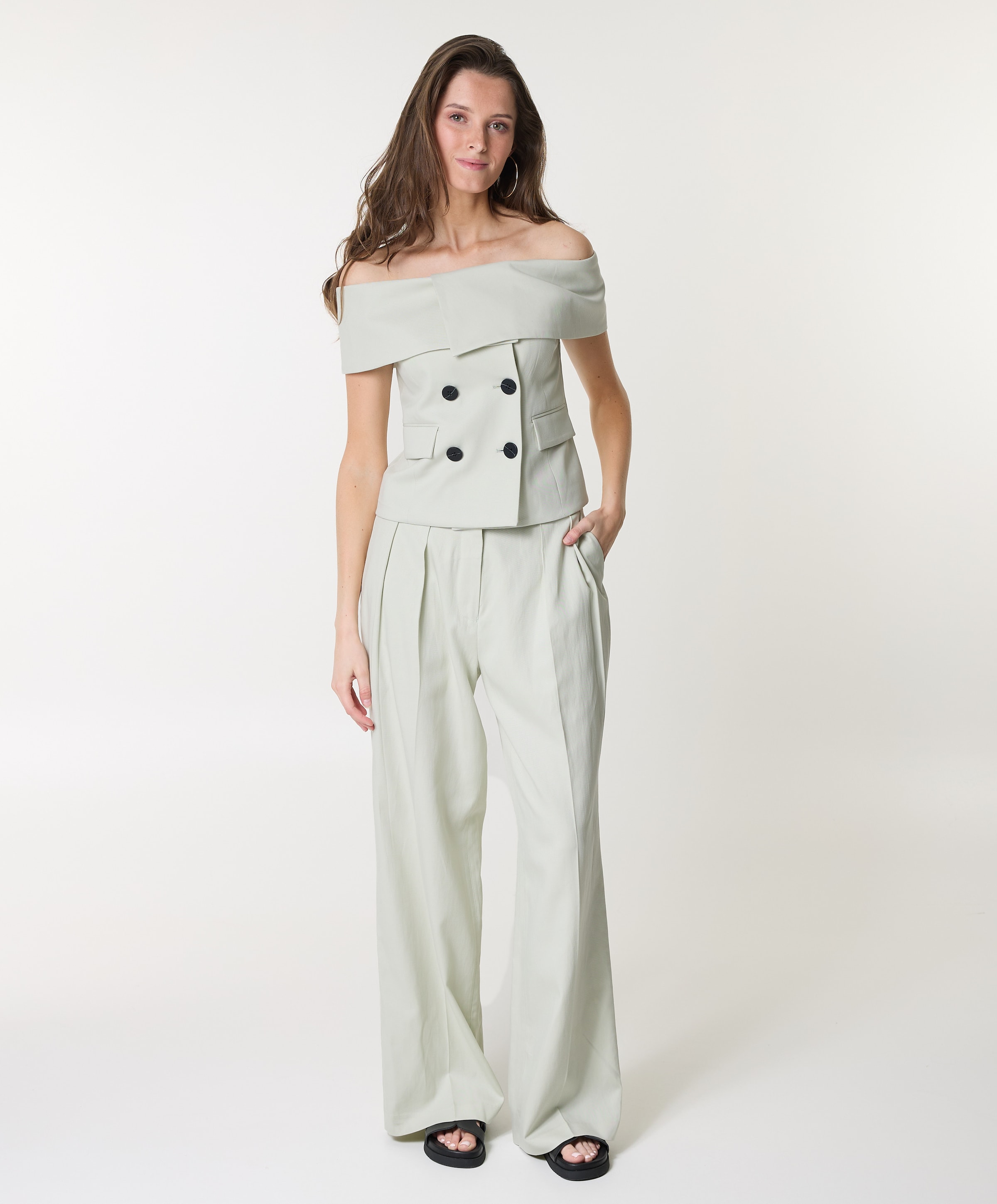 Cph Muse Dames gilet groen