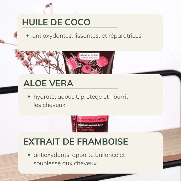 Centifolia Baume Démêlant Brillance Après-shampoing 250 mL