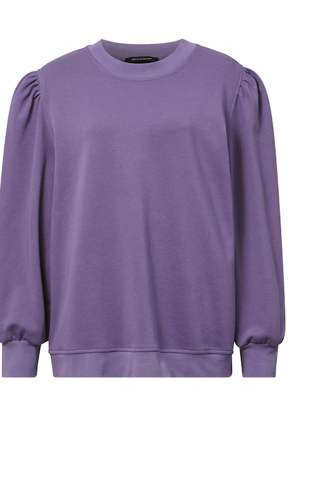 Sweatshirt, Regular Fit, Rundhals, weite Puffärmel