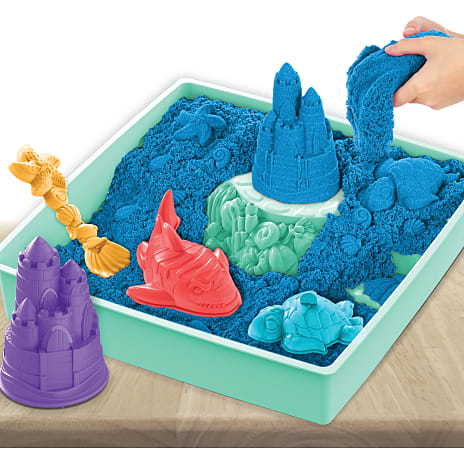 Kinetic Sand sandkasse-sæt - blå