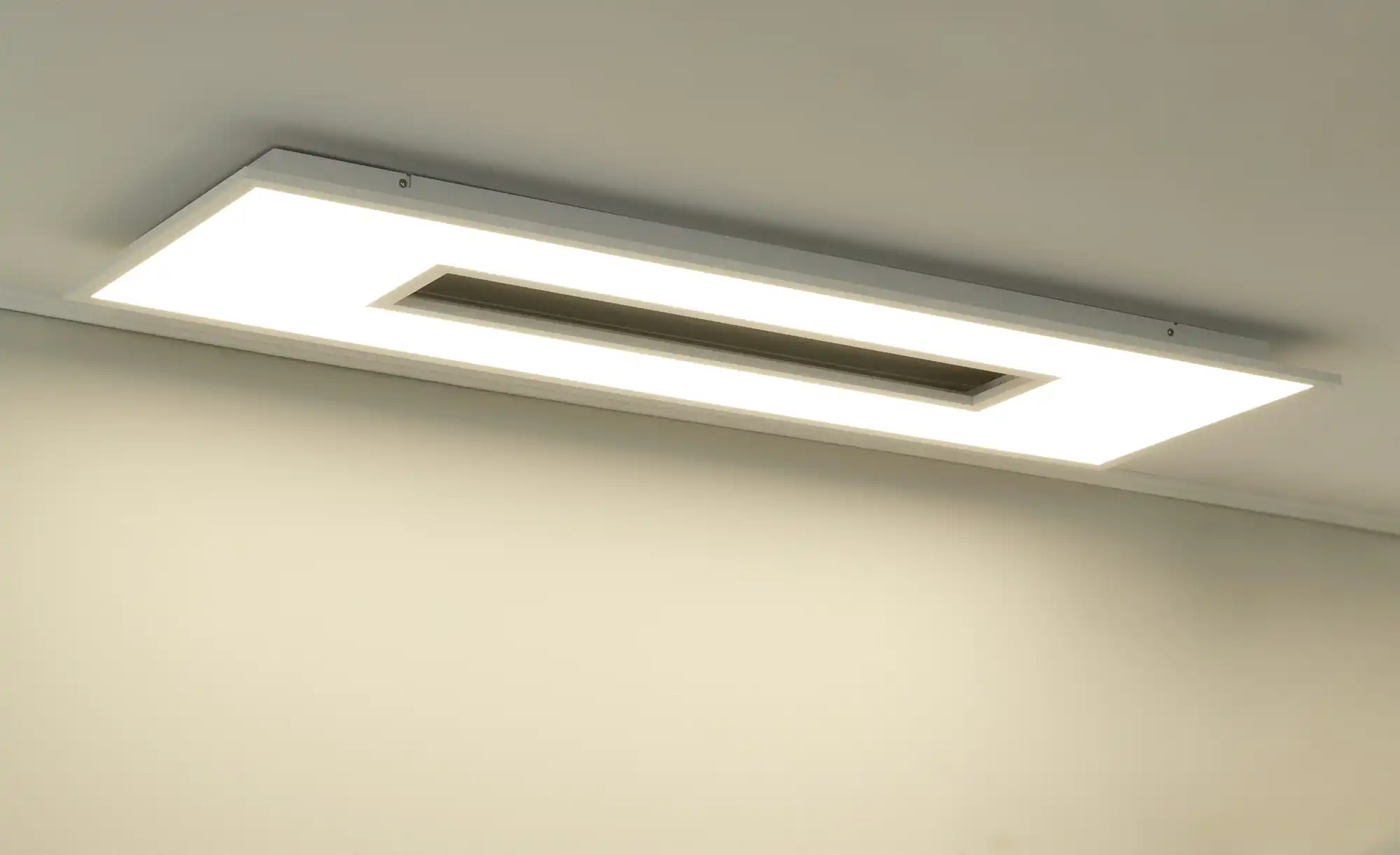 Paul Neuhaus LED-Deckenleuchte, 1-flammig, Weiß mit Backlight