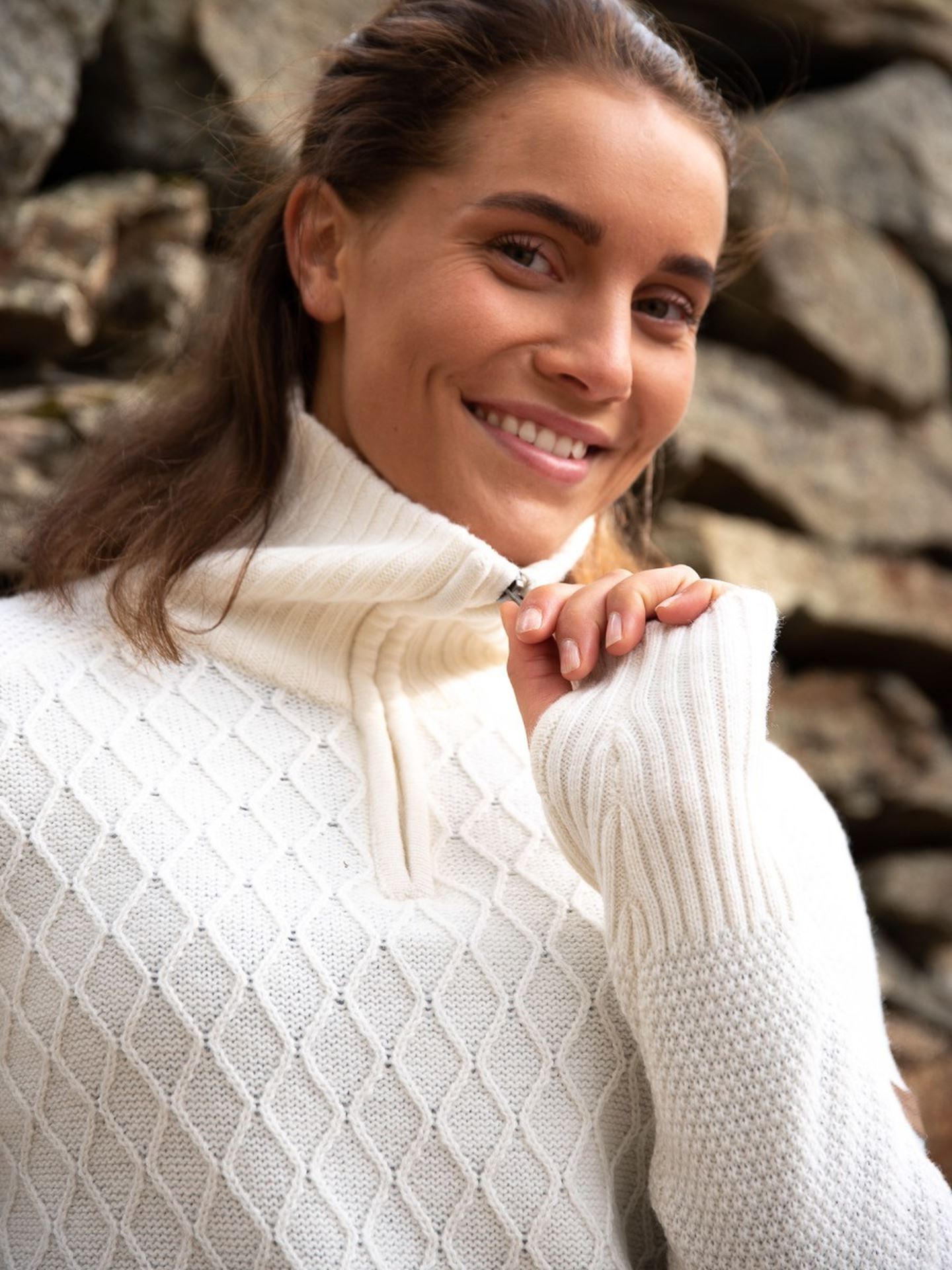 Mellow Half Zip Ullgenser