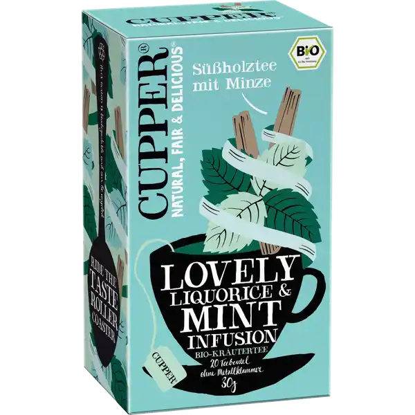 Bio Kräutertee Lovely Liquorice & Mint Infusion