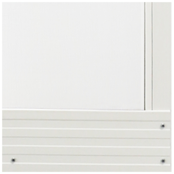 OK vaste hordeur wit 100x210 cm