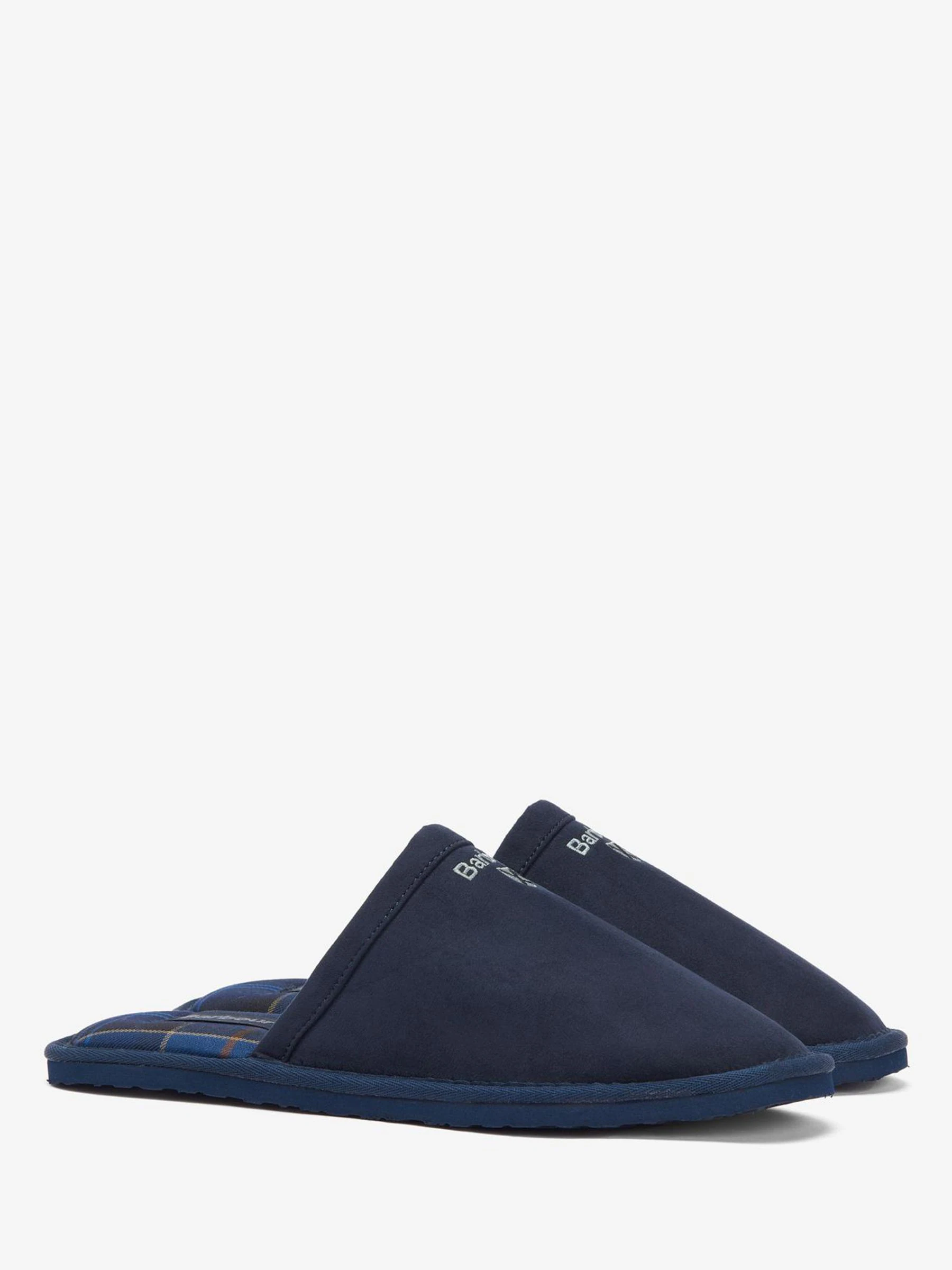 Blauw - Barbour® Tartan Everitt pantoffels