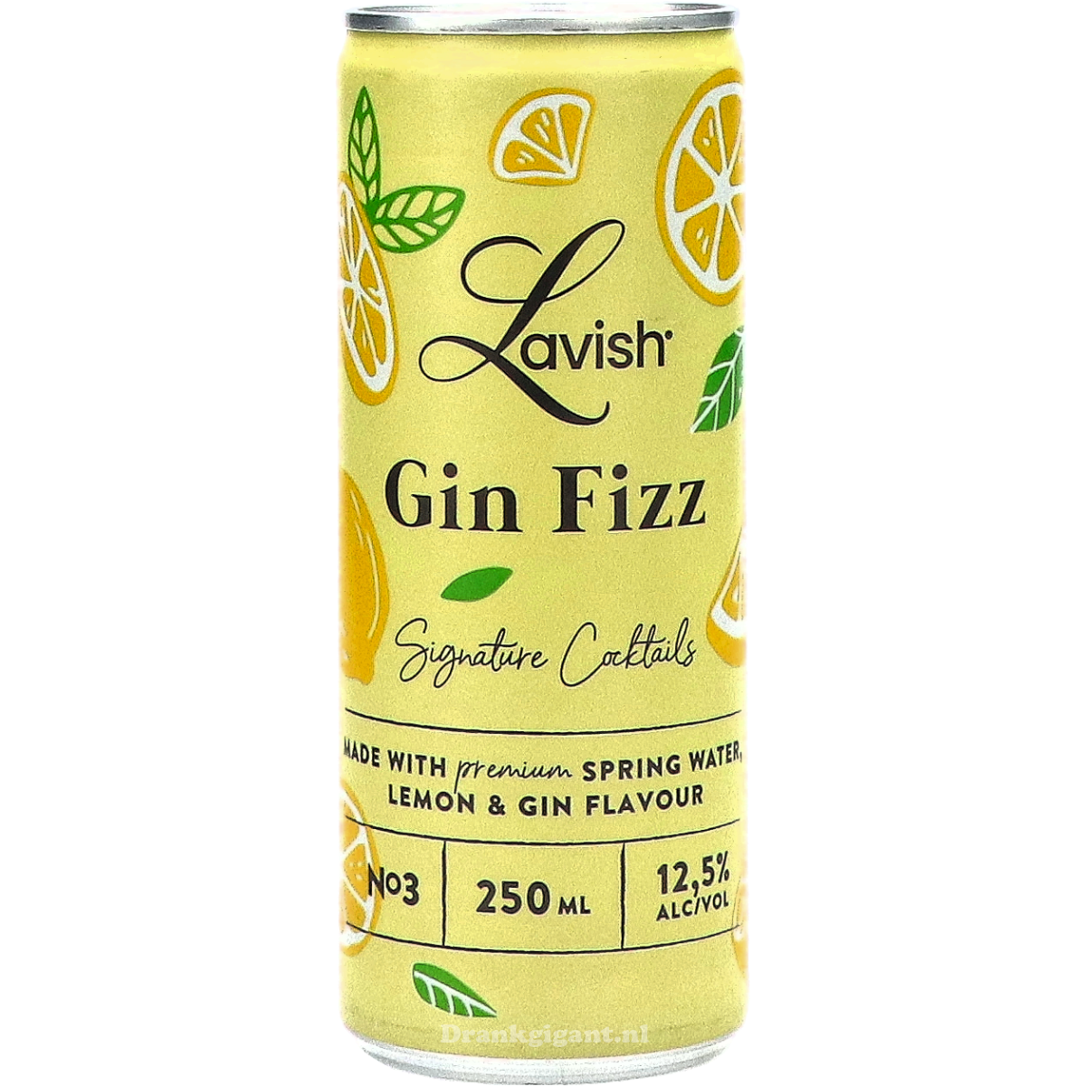 Lavish Gin Fizz 25 cl