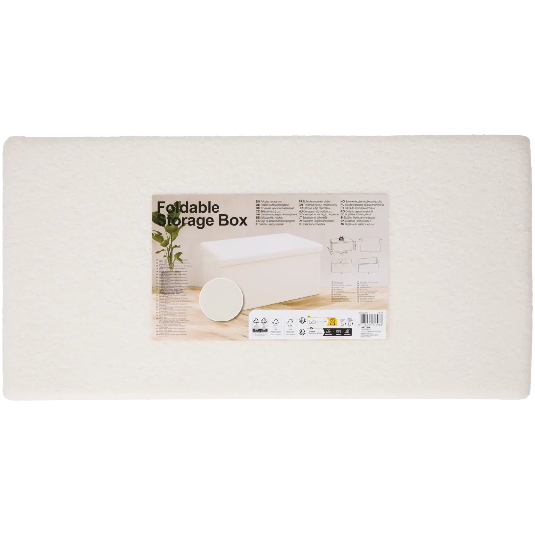 XL teddy opbergpoef 76 x 37,5 x 37,5 cm | diverse kleuren