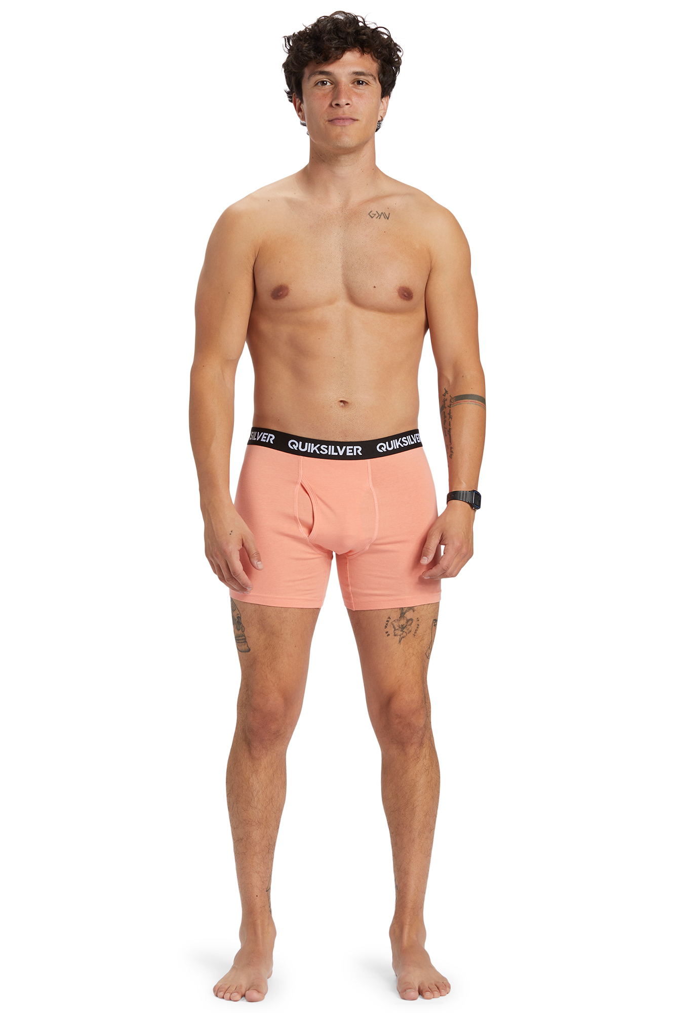 Core Super Soft - Pacote com duas cuecas boxer masculinas
