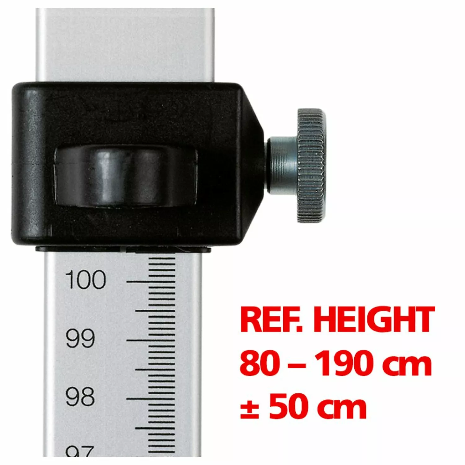 Laserliner 080.50 Flexi-meetlat Plus Rode meetlat - uitschuifbaar - 240cm