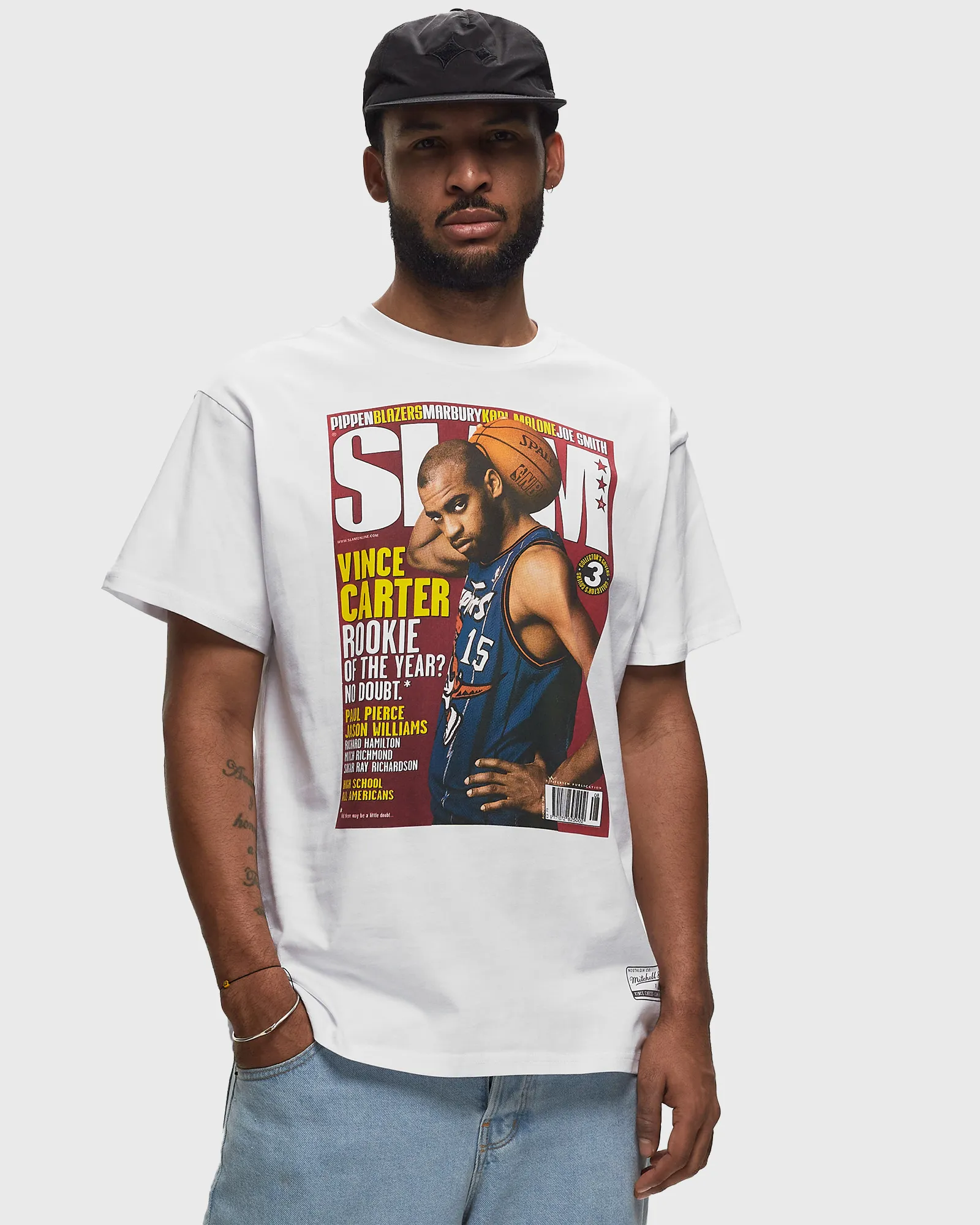 Mitchell & Ness NBA Slam Cover Tee Vince Carter Raptors