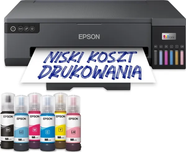 Epson L18050 - Printer - farve - piezoelektrisk ink-jet - ITS - A3 - 5760 x 1440 dpi - op til 8 spm (mono) / op til 8 spm (farve) - kapacitet: 100 ark - Wi-Fi(n)