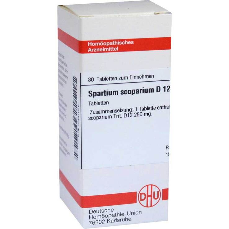 DHU Spartium Scoparium D 12 Tabletten, 80 St