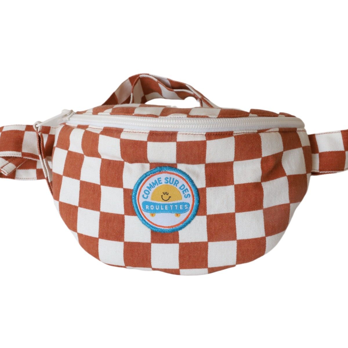Sac banane enfant damier - Skate park Petit toi