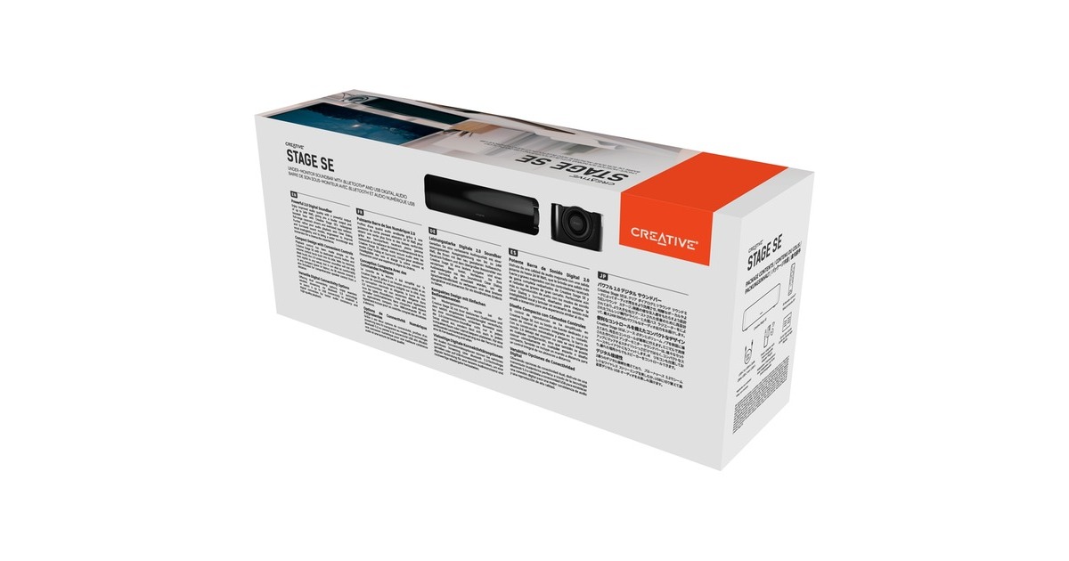 CreativeStage SE soundbar  (Zwart)