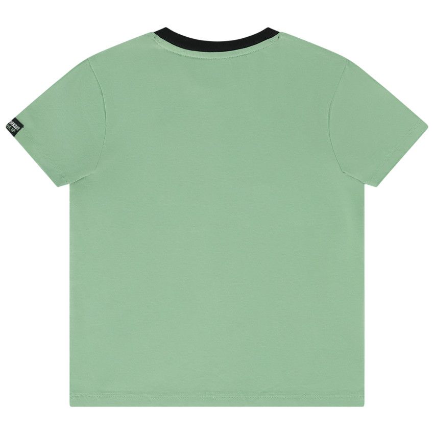 T-shirt manches courtes avec broderie 3D pour garçon - Vert
