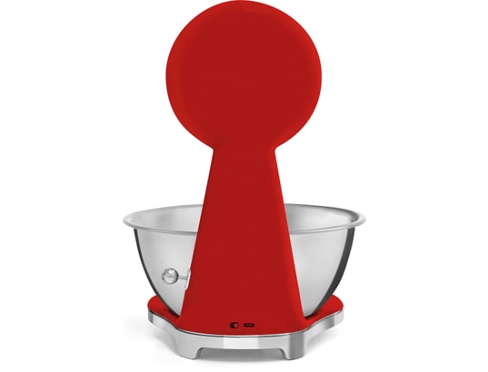 SMEG - Balance de cuisine KSF01RDWW Rouge