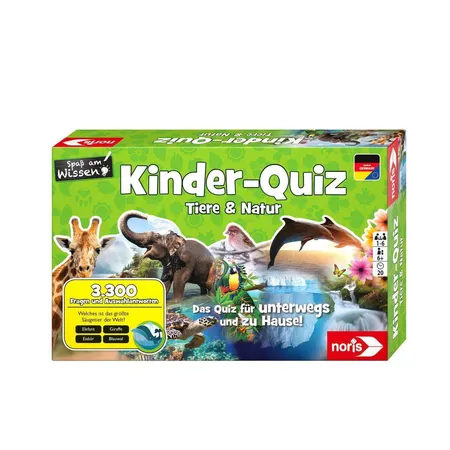 Noris Spiele Kinderquiz Tiere & Natur