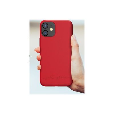Just Green - coque de protection pour iPhone 12 mini - red