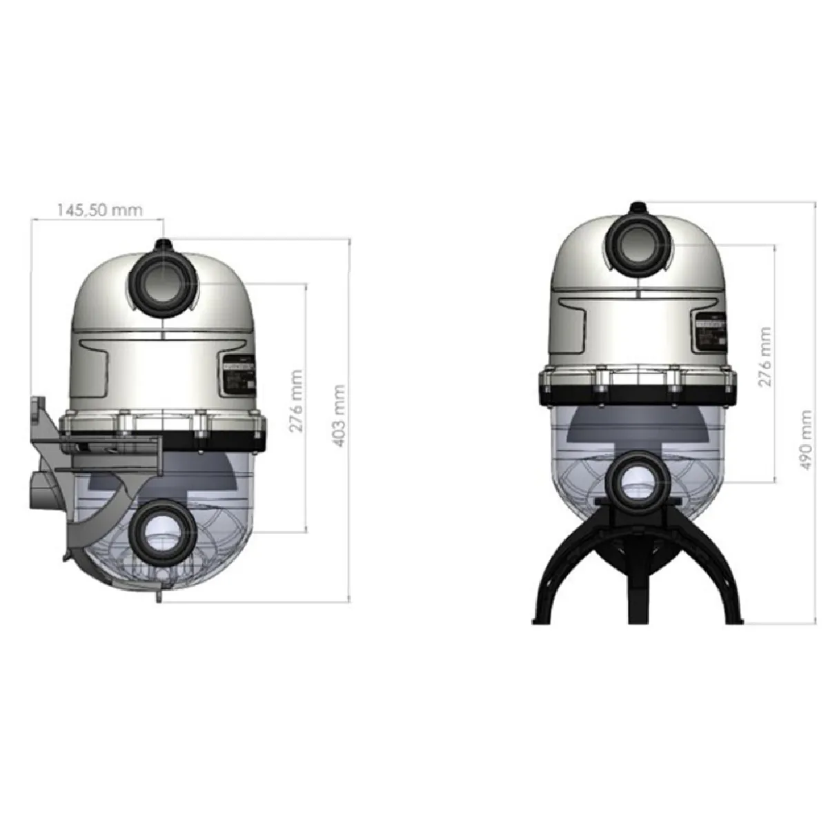 Astral Pré-filtre Hydrospin Compact