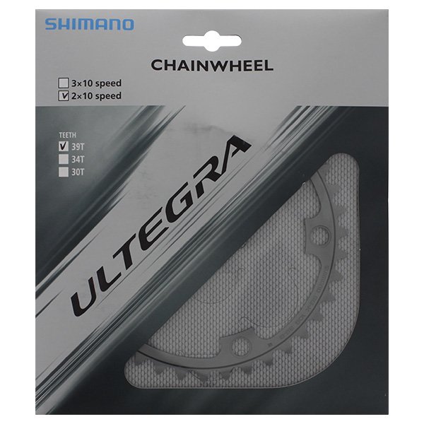 Shimano 6700 39 Tands ø130 klinge sølv