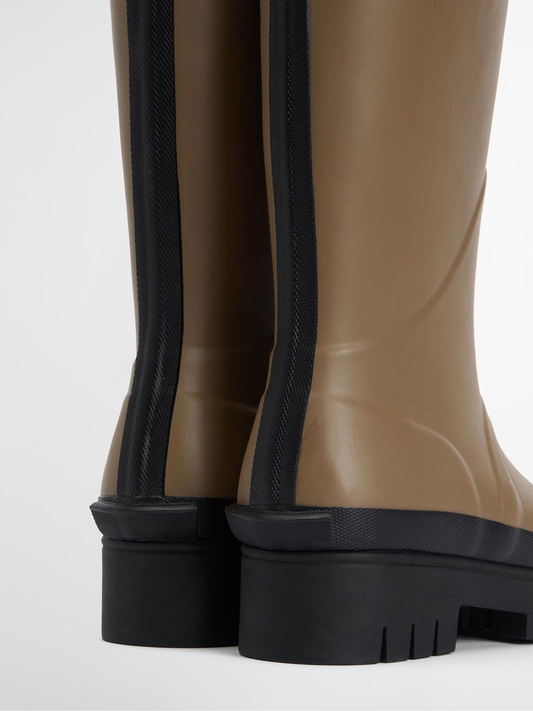 Licht beige - Barbour® Leighton Tall Wellington Boots