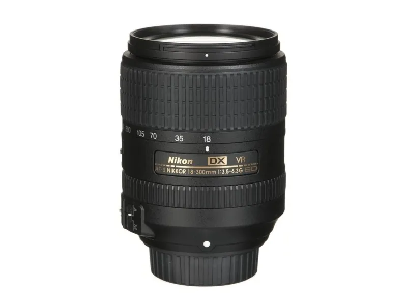 Nikon AF-S DX NIKKOR 18–300mm f/3.5–6.3G ED VR, 16/12, 18 - 300 mm, Nikon F