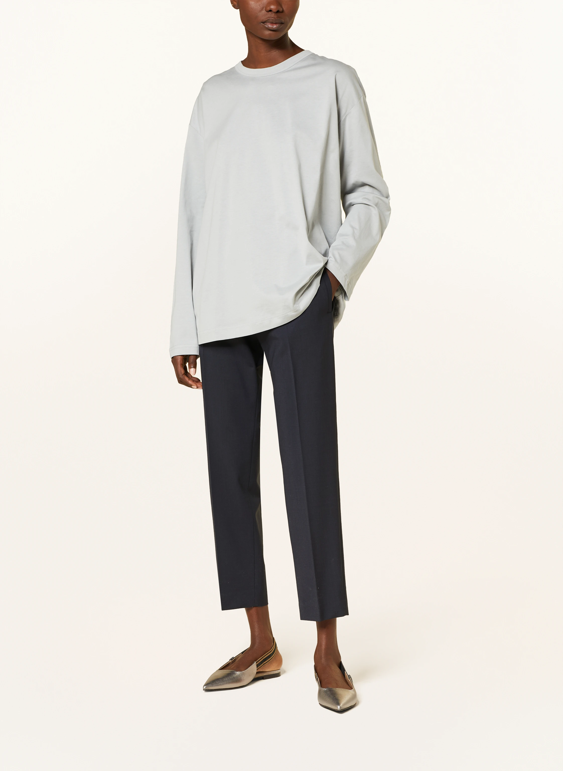 FABIANA FILIPPI Longsleeve im Materialmix