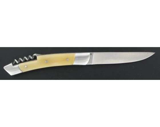Le Thiers Corne Carbone Couteau de poche Le Thiers par Chazeau Honoré
