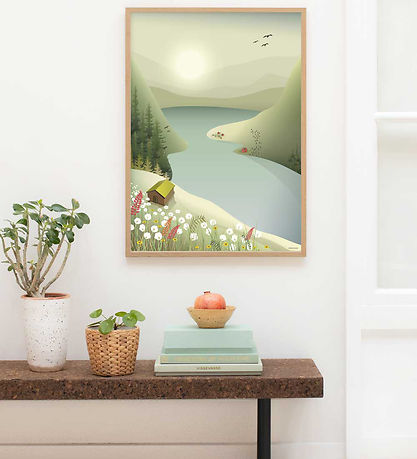 Vissevasse Poster - 30x40 cm - Mountains