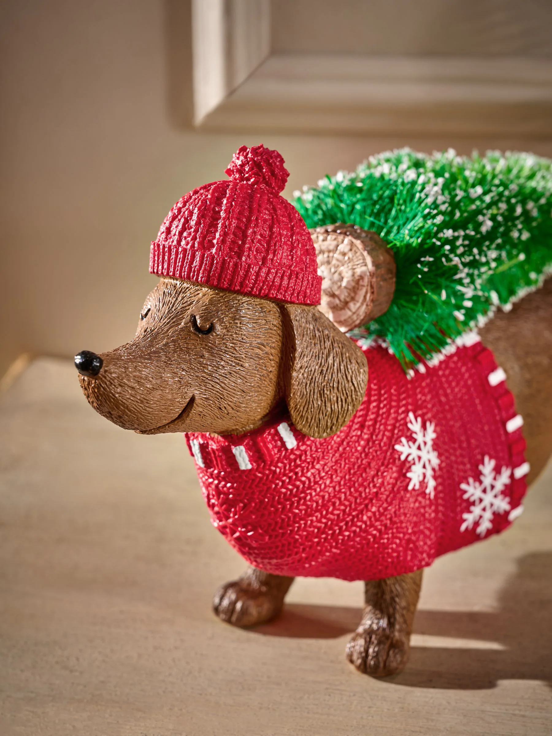 Teckel Kerstmis Ornament