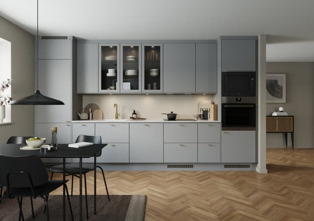 Epoq Trend Eco vægdækpanel til køkken 74 (stålgrå)