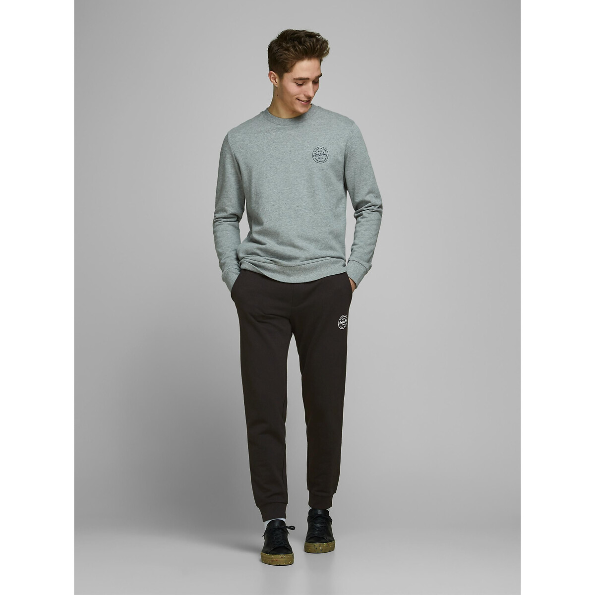 JACK & JONES<br>Calças de jogging planas Jpstgordon