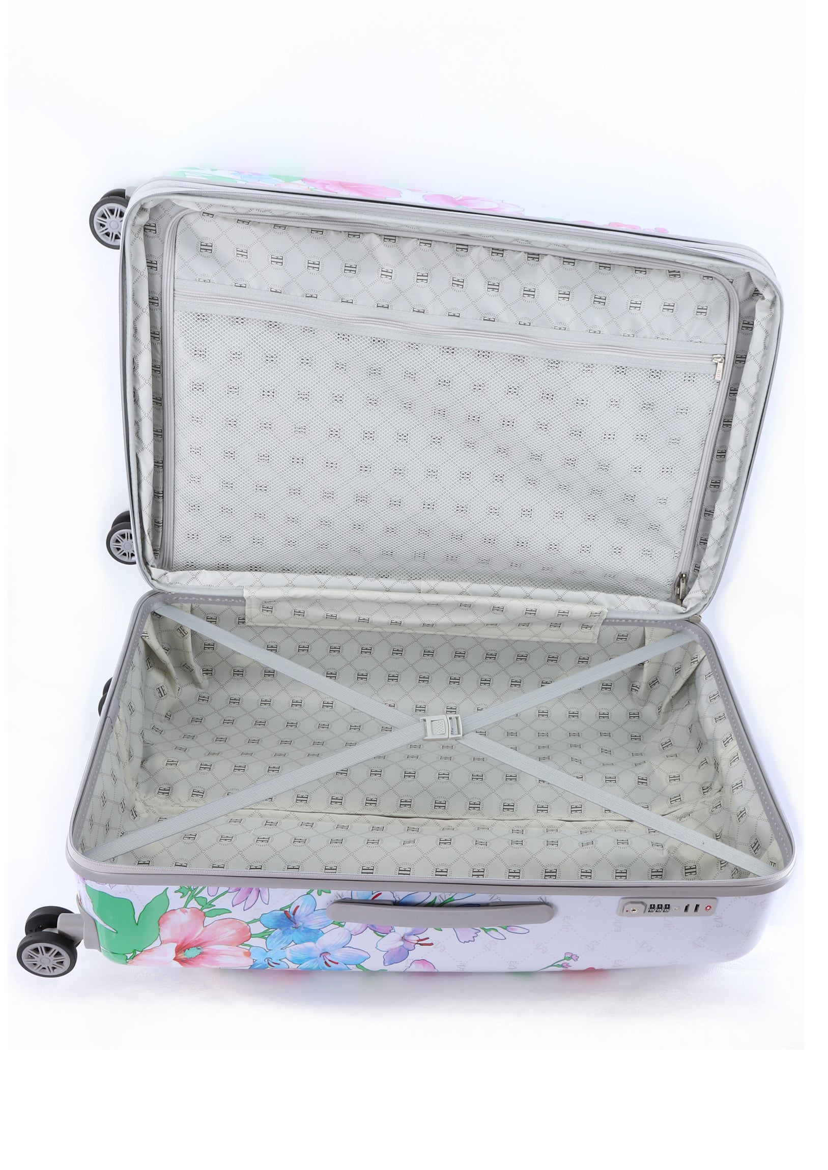 ELLE Bouquet 78 cm reiskoffer - White