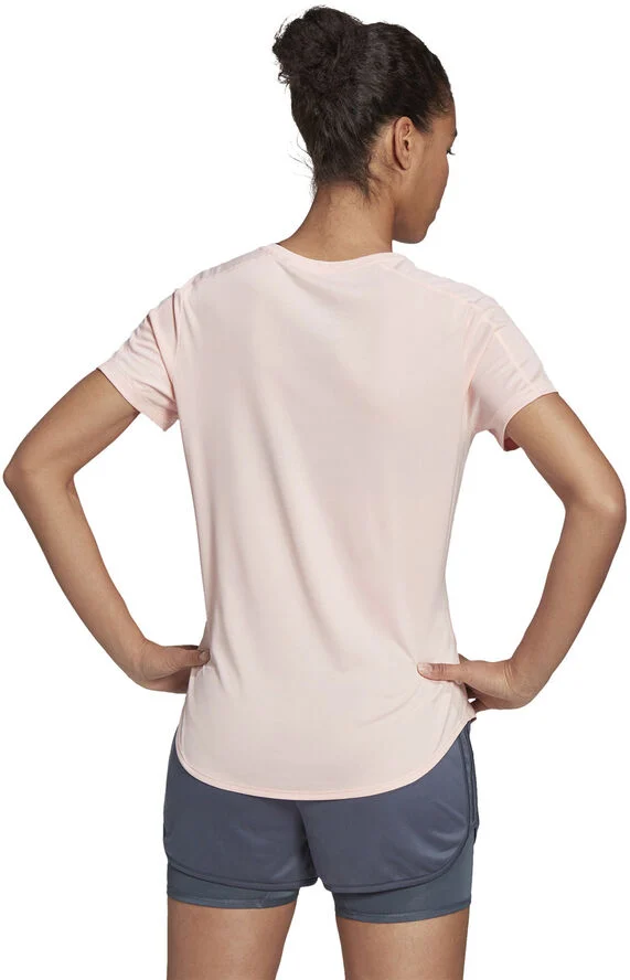 adidas Run It 3-Stripes Fast T-shirt Pink