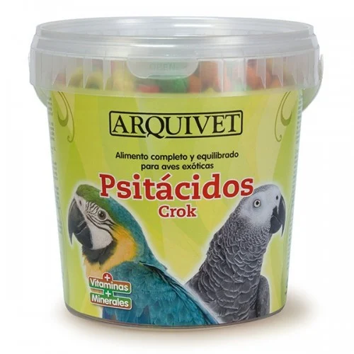 Crock Arquivet Psittacidae Alimento para Papagaios Sabor Neutro