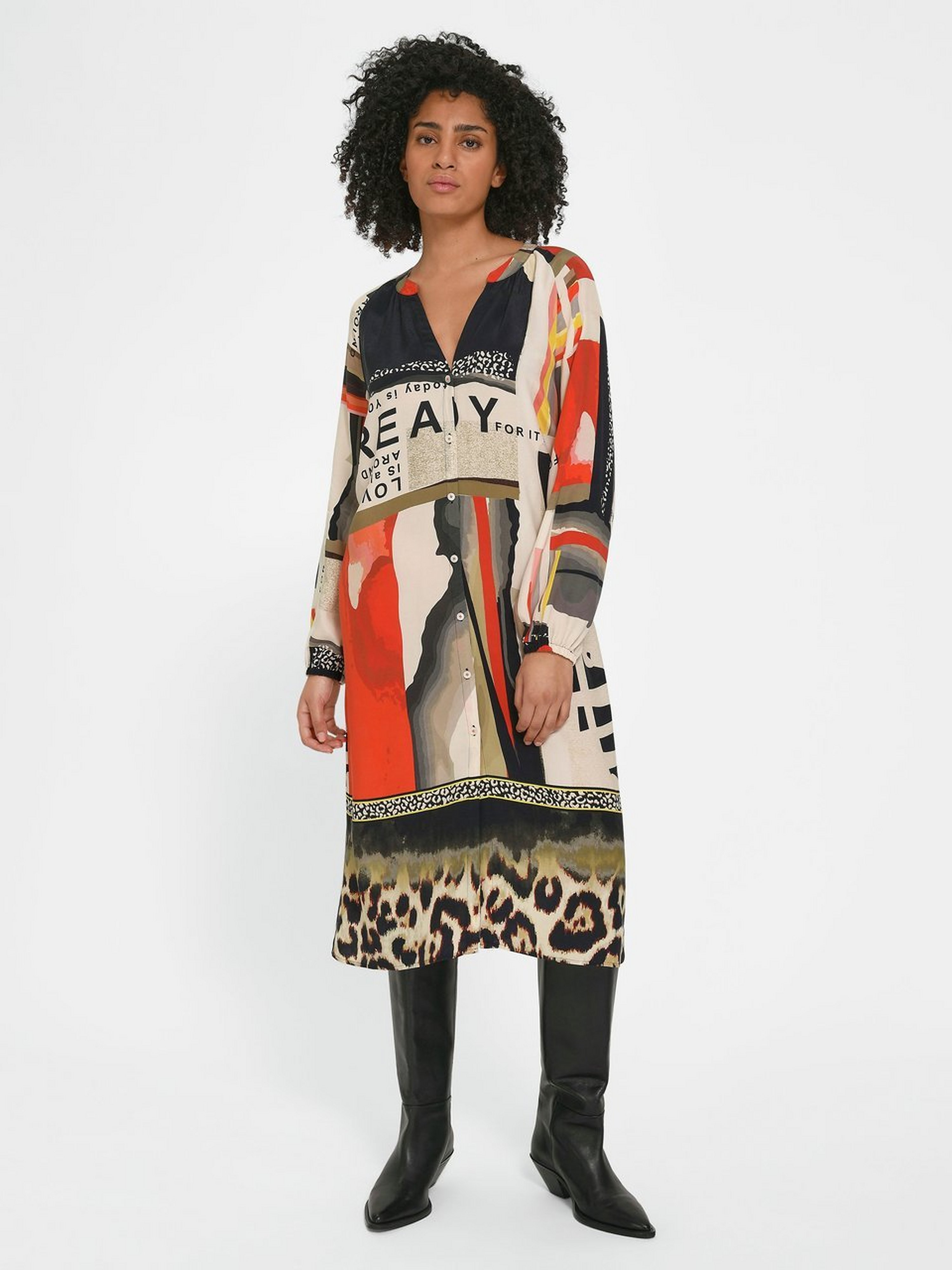 Druckkleid
