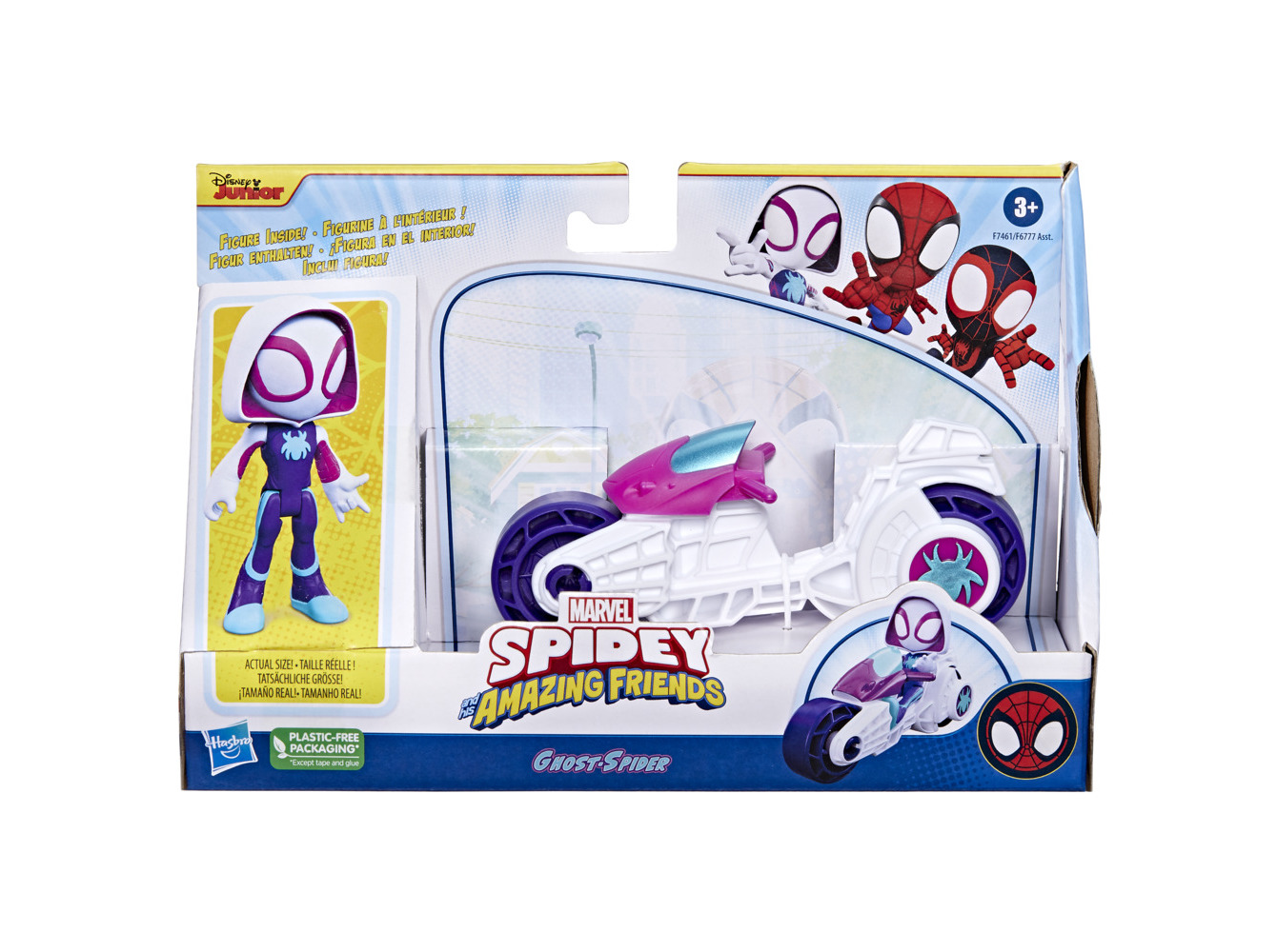 MOTO E FIGURA SPIDEY MODELOS SORTIDOS