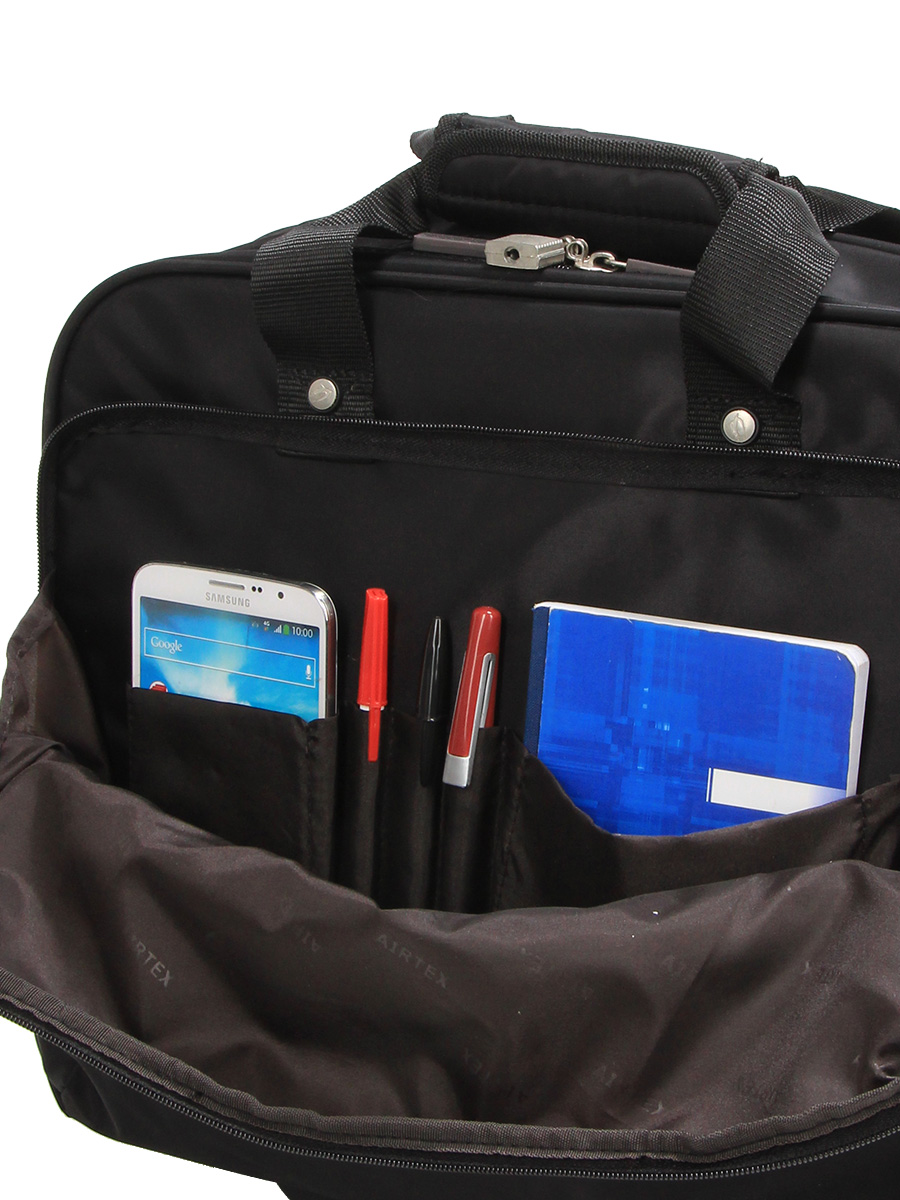 Pilot case Airtex Mimas Black 15 pouces