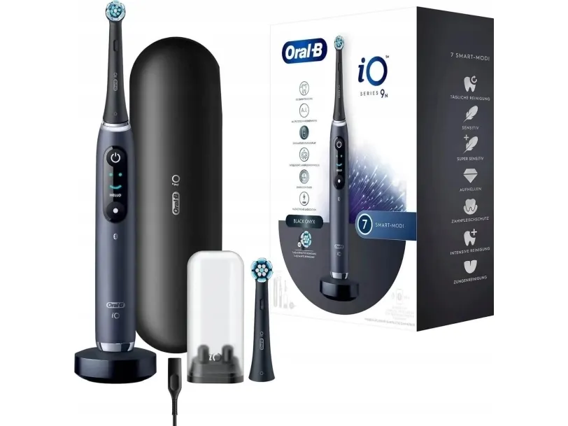 Oral-B iO Series 9N - Elektrisk tandbørste - Sort Onyx