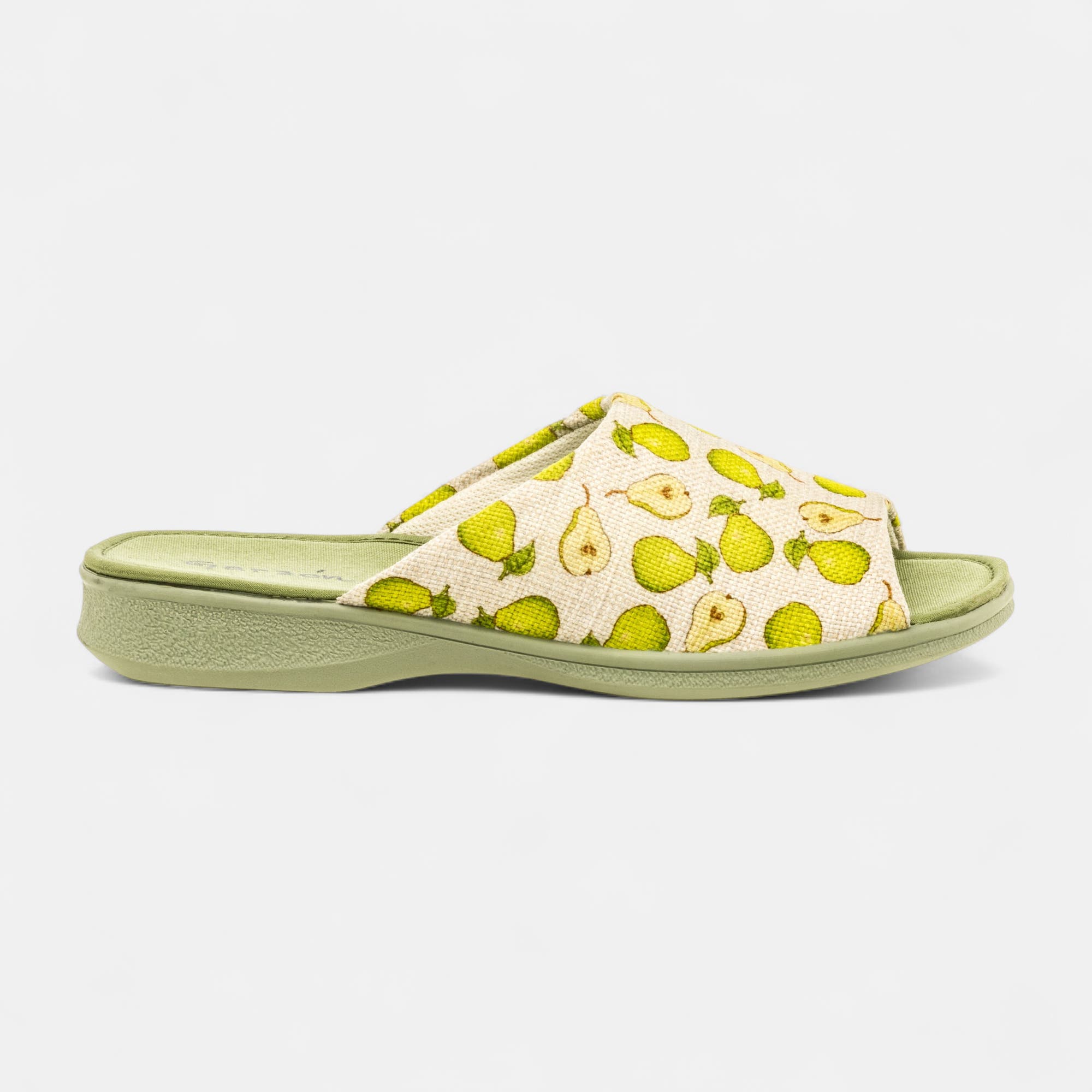 Pantoufles mules Femme vert clair