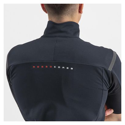 Maillot Manches Courtes Gabba Castelli RoS 2 noir/noir reflex