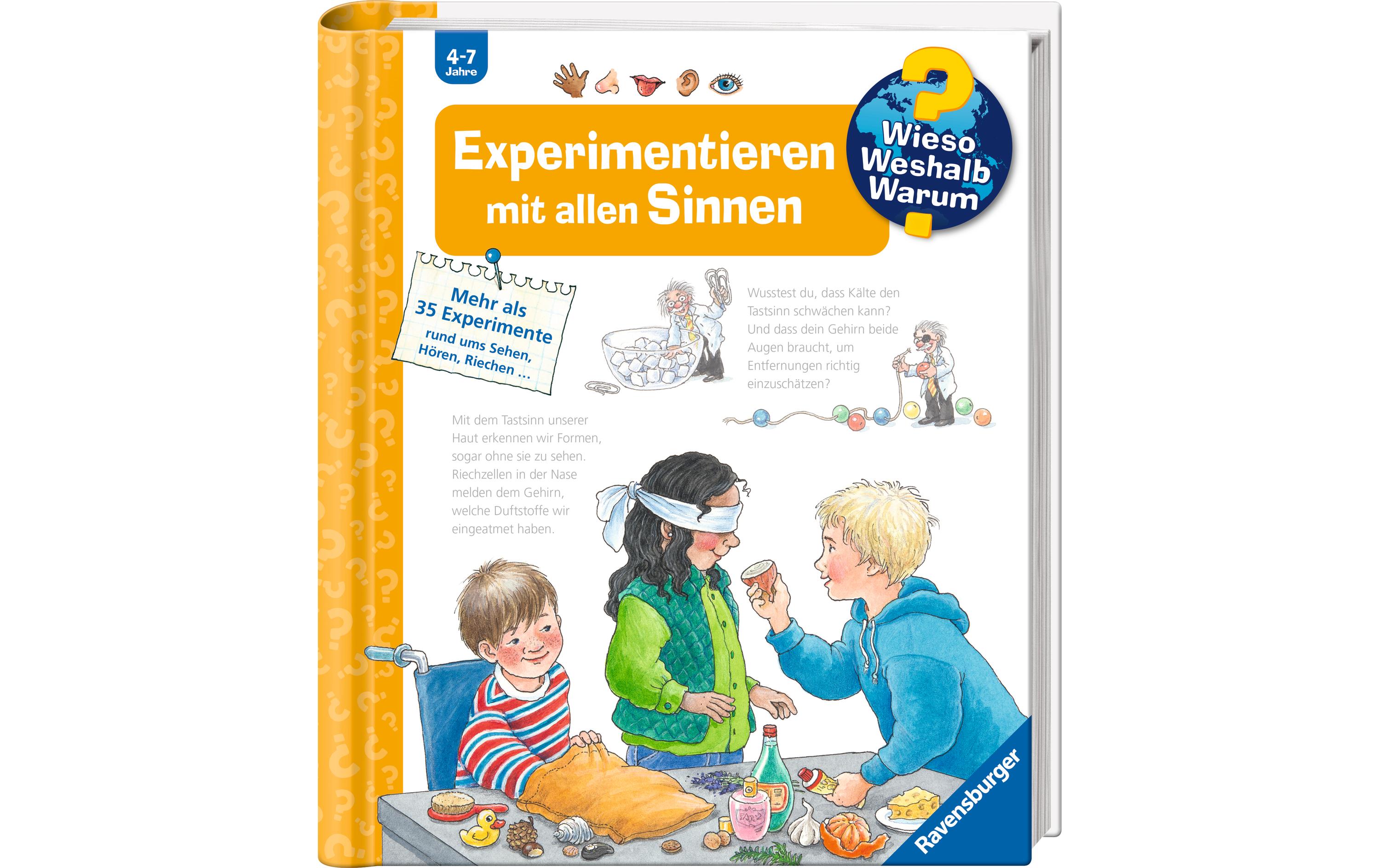 Kinder-Sachbuch WWW: Experimentieren mit allen SinnenKlappbuch