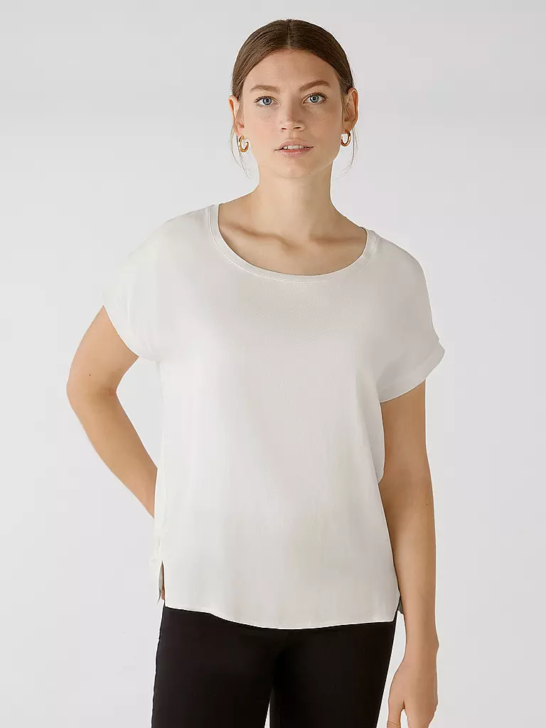 OUÍ Blusenshirt weiss