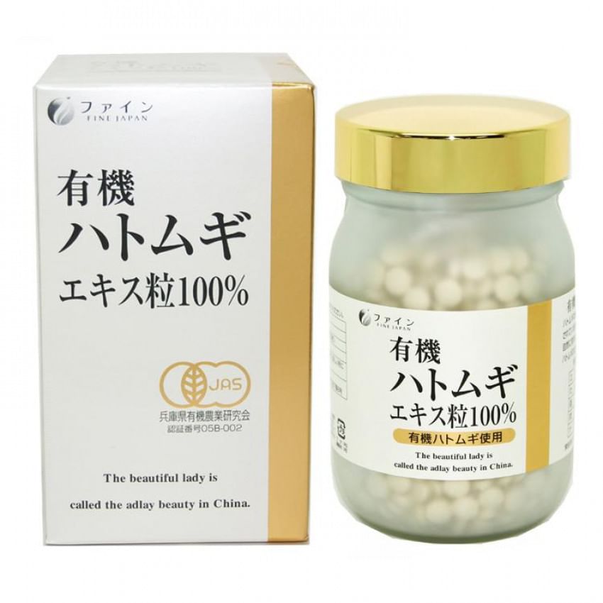 FINE JAPAN - Biologische Coix-zaadextracttabletten