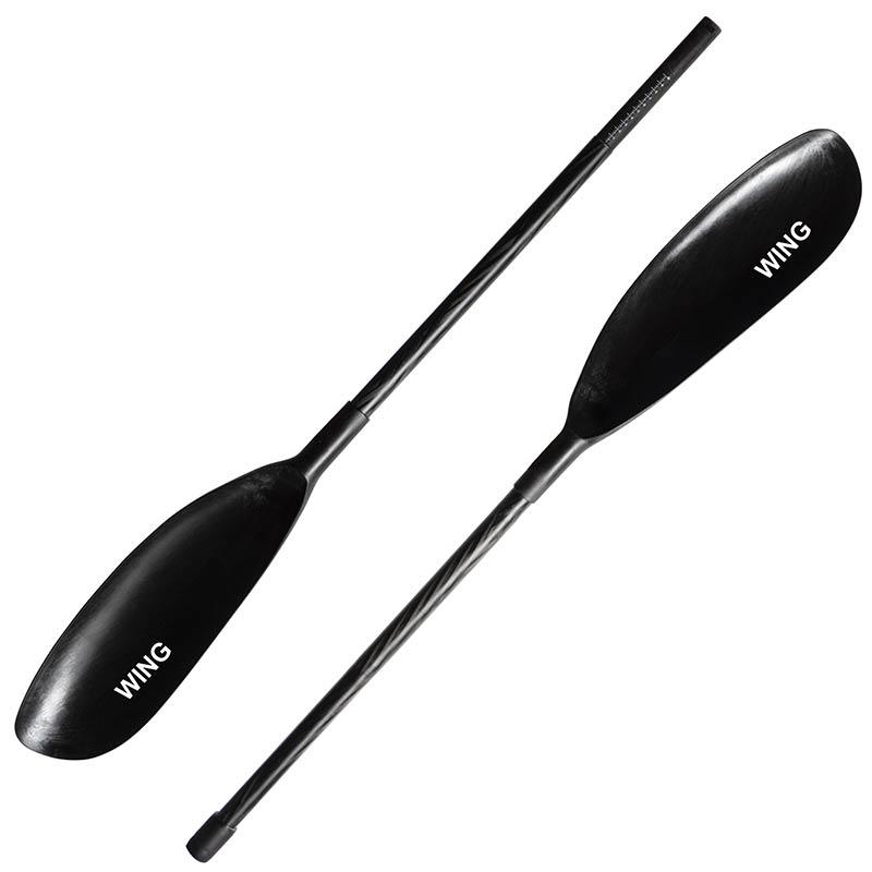 Pagaie Kayak Egalis Wing Fibre Carbone Vario Démontable 2 Parties E-Lock