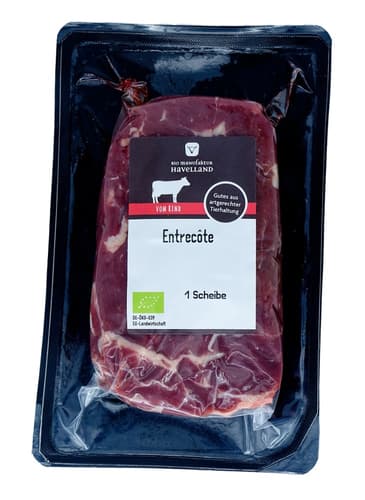 Biomanufaktur Havelland BIO Rinderentrecôte