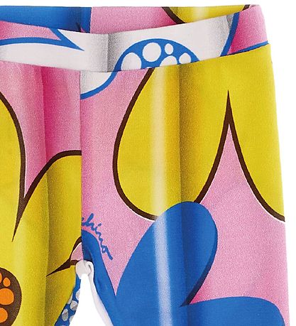 Moschino Leggings - Pink/Gelb/Blau