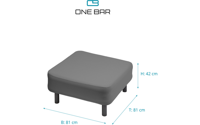 One bar Grundelement Gestell